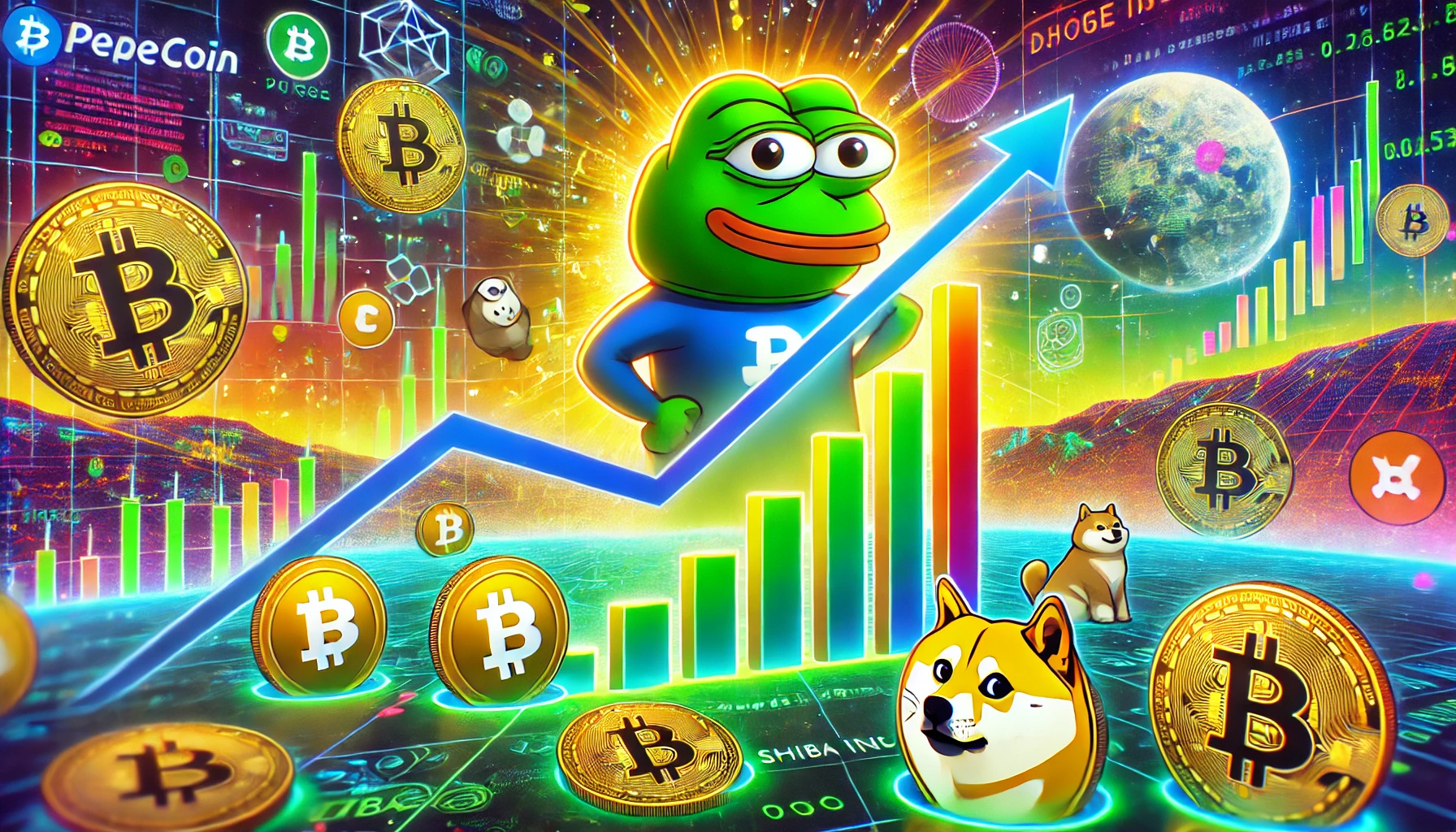 Krypto News: Pepe steigt – diese Meme Coins könnten davon profitieren