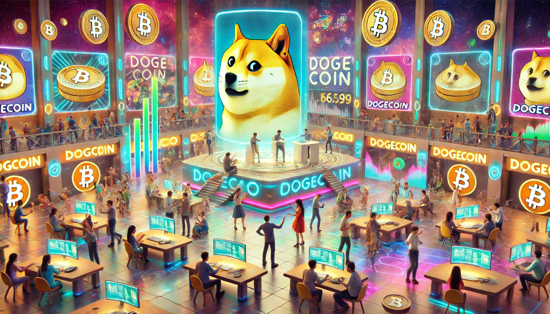 Dogecoin im Rampenlicht: Elon Musk und Donald Trump sorgen für Aufsehen