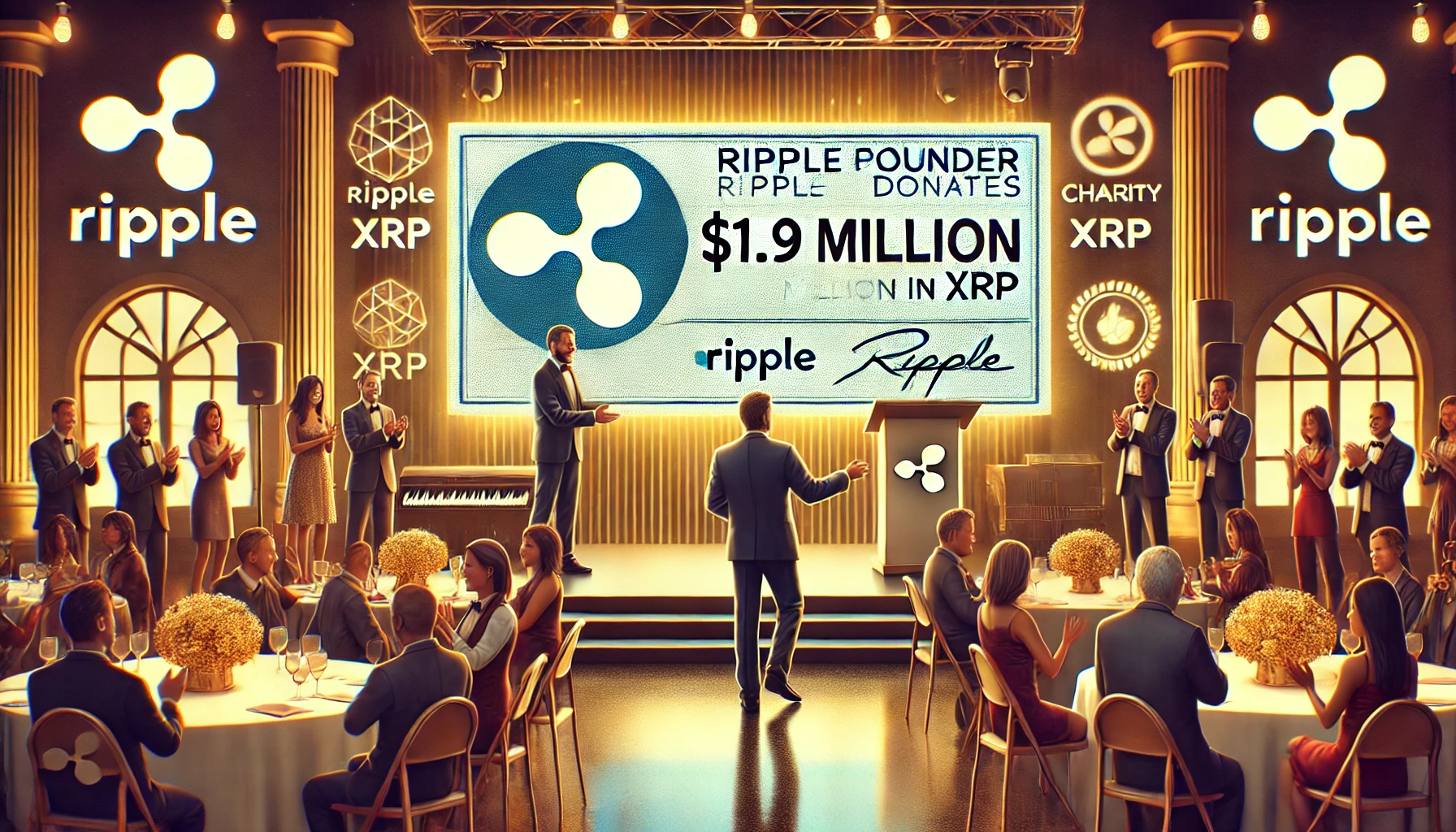 Ripple-Gründer spendet 1,9 Millionen US-Dollar in XRP an Kamala Harris