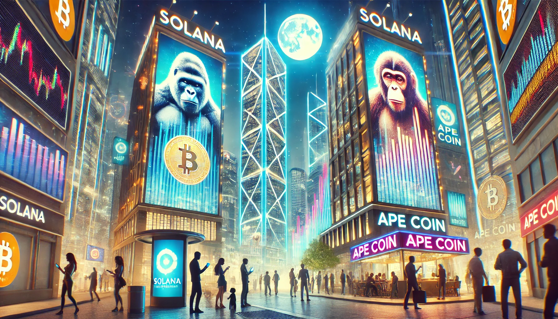 Solana und Ape Coin: Diese zwei Kryptowährungen zeigen Stärke im aktuellen Markt