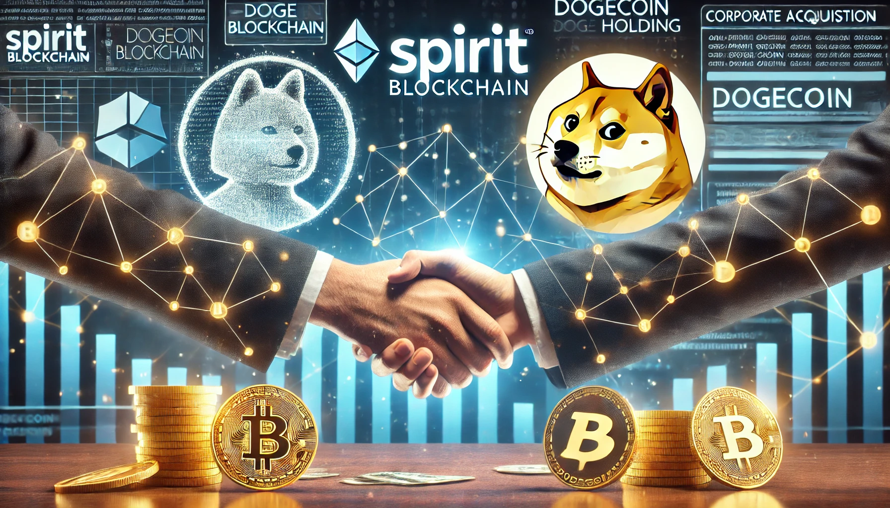 Spirit Blockchain übernimmt Dogecoin Holding: Neue Ära für den führenden Memecoin?