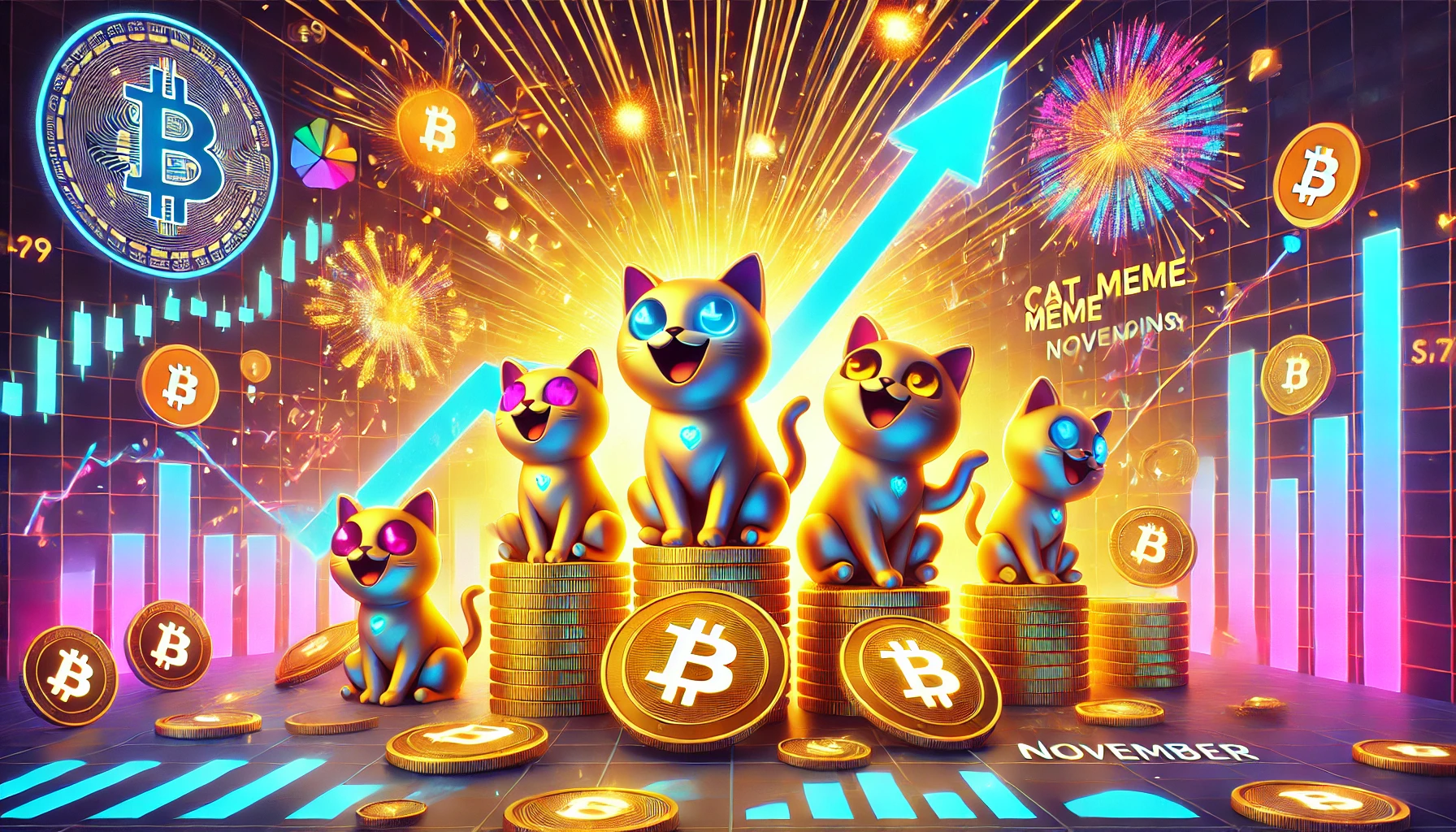 Diese Katzen-Meme-Coins zeigen explosives Potenzial im November