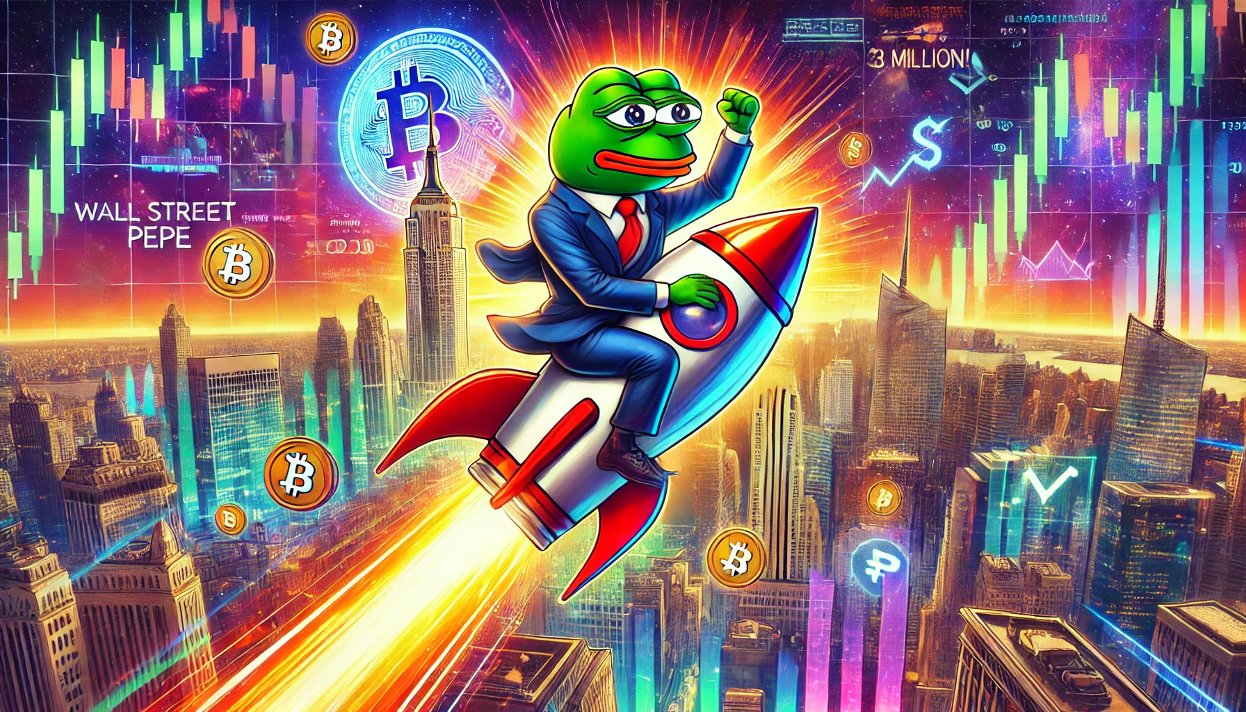 Meme Coin Hype: Wall Street Pepe steuert auf 3 Millionen Dollar zu!