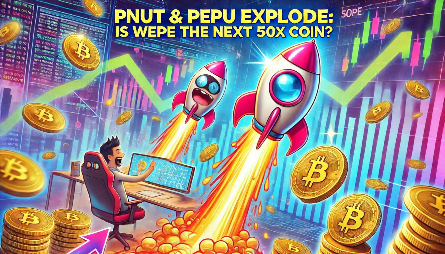 PNUT & PEPU explodieren: Ist WEPE der nächste 50x Coin?